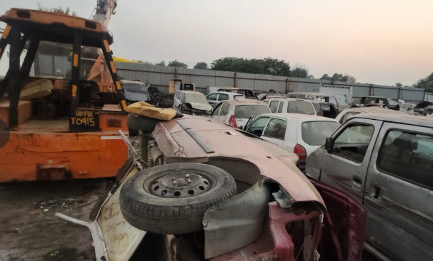 Car scrape